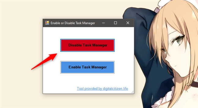 Disable Task Manager on Windows 10 with TaskMgrEd