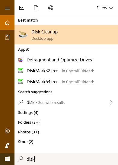 Disk Cleanup, cleanmgr.exe, Windows