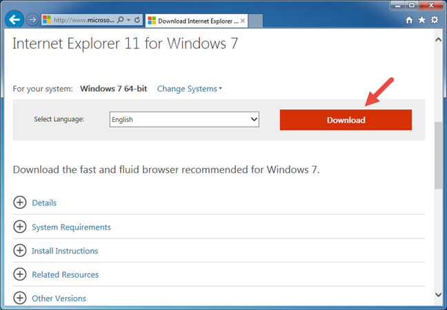 download internet explorer 11 for windows 11 64 bit