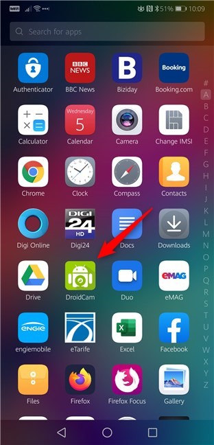 webcam connect to android phone