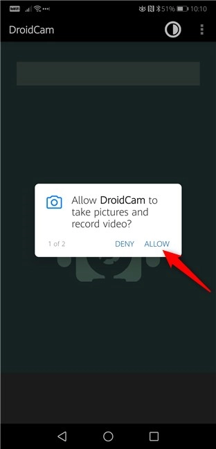 Camera and Microphone permissions required in Android