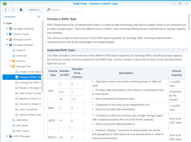 The DSM Help module