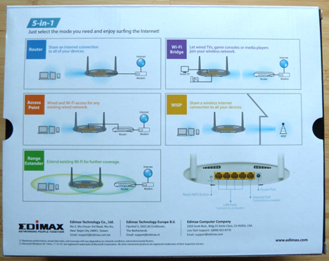 Edimax BR-6428nS V3, router, access point, wireless, range, performance, benchmark, test, review