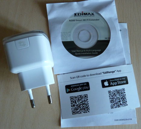Edimax N300, Wi-Fi Extender, wireless, EW-7438RPn, range