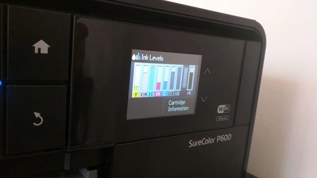Epson SureColor P600, wide, format, photo, inkjet, printer