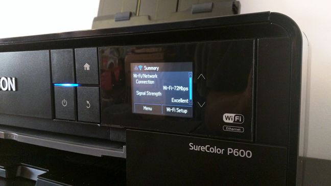 Epson SureColor P600, wide, format, photo, inkjet, printer