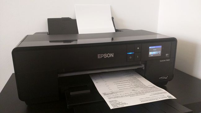 Epson SureColor P600, wide, format, photo, inkjet, printer