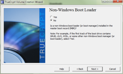 TrueCrypt Volume Creation Wizard
