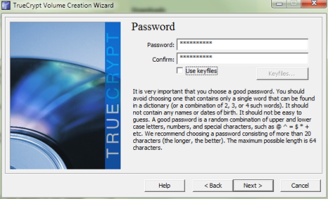 TrueCrypt Volume Creation Wizard