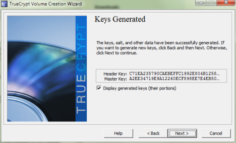 TrueCrypt Volume Creation Wizard