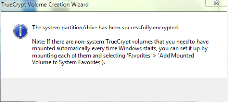 TrueCrypt Volume Creation Wizard