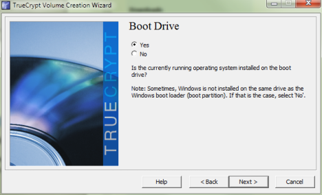 TrueCrypt Volume Creation Wizard