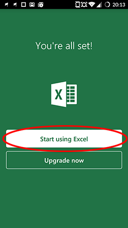 Android, Microsoft, Office, Excel, spreadsheet, create, edit, save