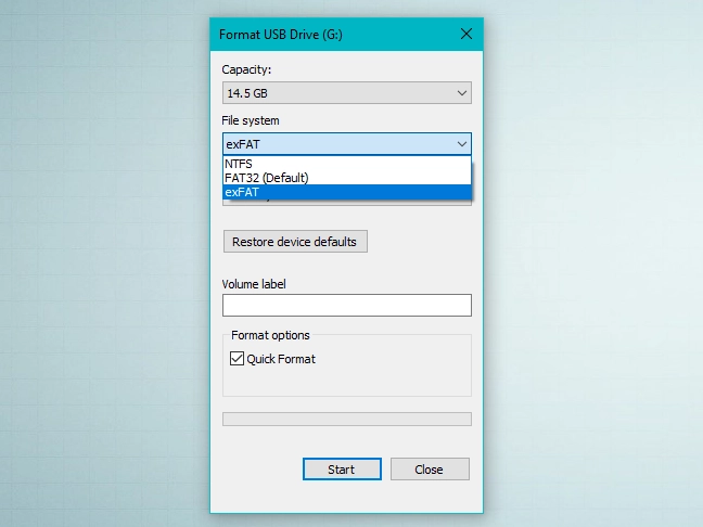 exFAT, file system