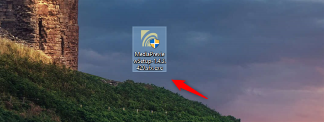 The Media Preview installer file