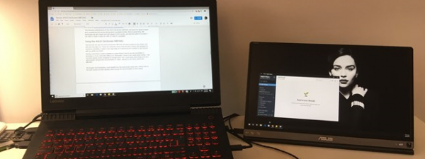 External monitor