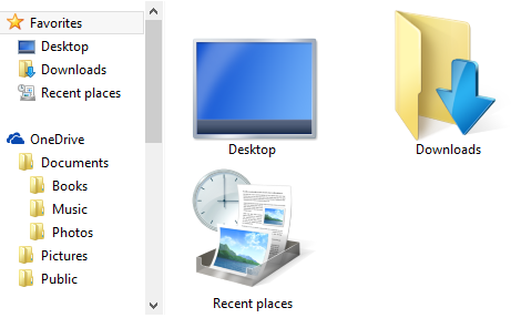 Windows Explorer, File Explorer, Favorites, add, remove, rename, restore