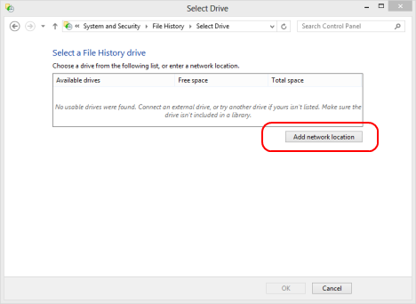 Windows 8 - How to Use File History with Network Drives & Locations to Backup Data