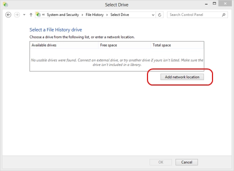 Windows 8 - How to Use File History with Network Drives & Locations to Backup Data