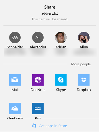 File Explorer, Share, files, Windows 10