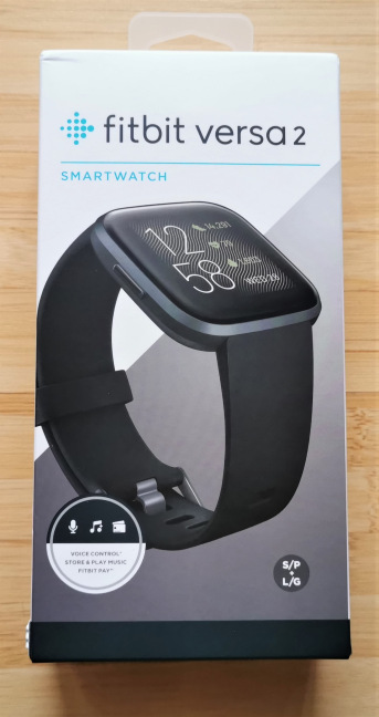 fitbit versa 2 box