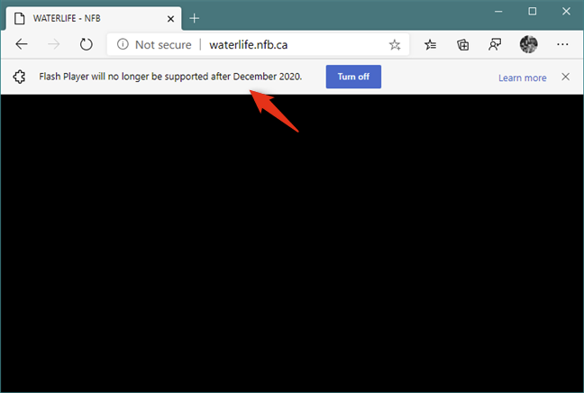 Adobe flash player is no longer supported - actionlasopa