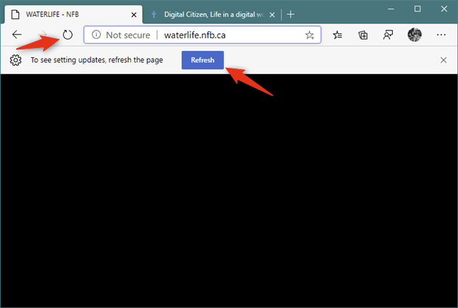 how to unblock sites on microsoft edge