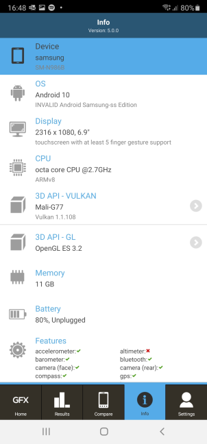 The hardware inside Samsung Galaxy Note20 Ultra 5G