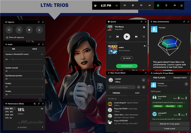 How To Enable And Open The Xbox Game Bar In Windows 10 Digital Citizen How To Enable And Open The Xbox Game Bar In Windows 10 Digital Citizen