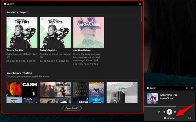 Control music on Spotify when gaming, with the Xbox Game Bar