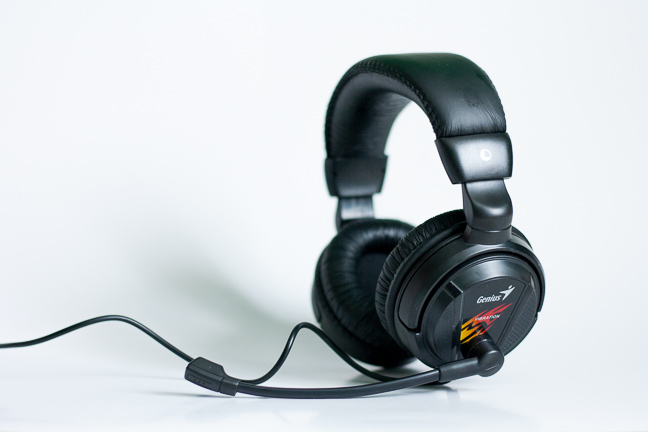 Genius HS-G500V, vibration, gaming, headset