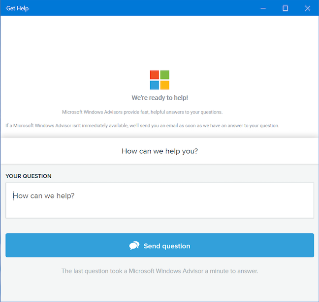 How To Use The Get Help App In Windows 10 To Contact Microsofts