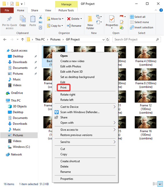 How to Edit Frames of an Animated GIF using GIMP in Windows 11/10