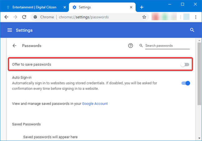 one password google chrome extension
