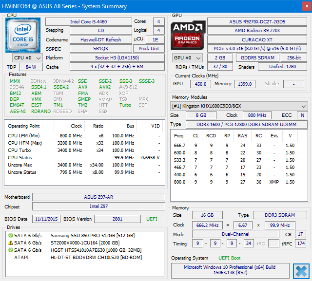 how to find make and model of graphics card