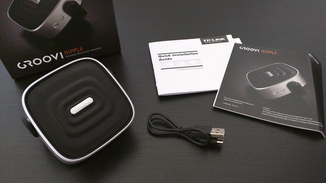 TP-Link Groovi Ripple, BS1001, Bluetooth, speaker, portable
