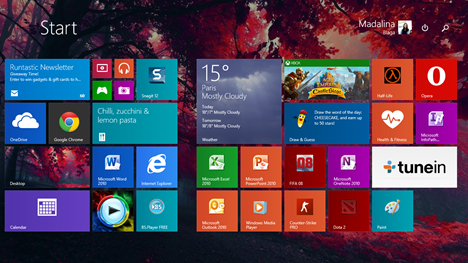 groups, shortcuts, Windows 8.1