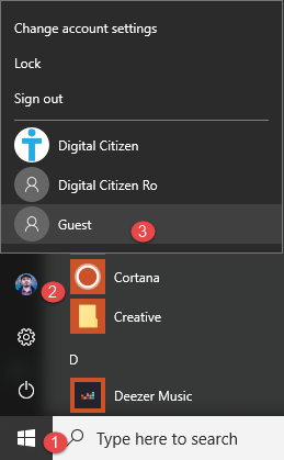 Windows 10, Guest, account, enable, disable, problems