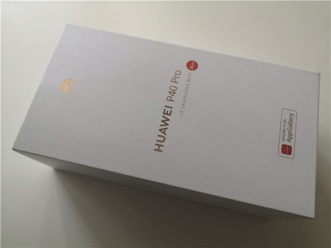 Huawei P40 Pro: The box