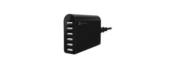 iClever 6-Port USB Travel Wall Charger