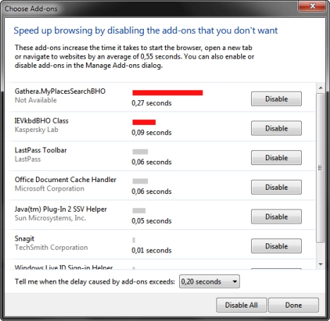 Internet Explorer Features