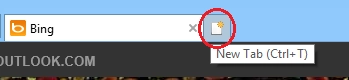Internet Explorer 10, user interface, buttons, settings, tools