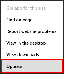 Internet Explorer, Windows 8.1, configuration, options, rendering, settings