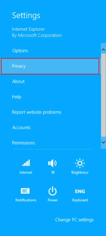 Internet Explorer 11, touch, version, Windows 8.1, enhanced, suggestions, turn on, turn off