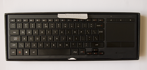 Logitech, K830, Illuminated, Living-Room, Keyboard