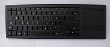 Logitech, K830, Illuminated, Living-Room, Keyboard