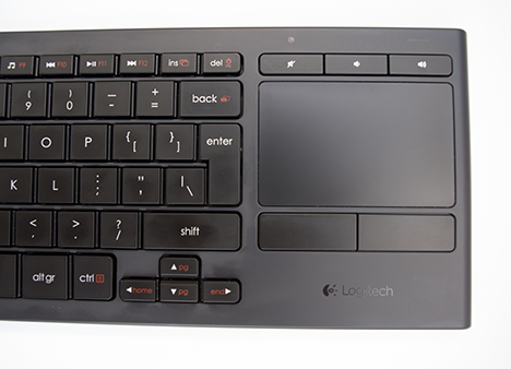 Logitech, K830, Illuminated, Living-Room, Keyboard