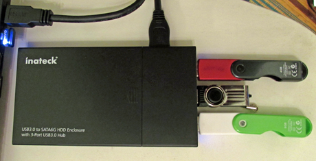 Inateck, USB, HDD, Enclosure, review, test