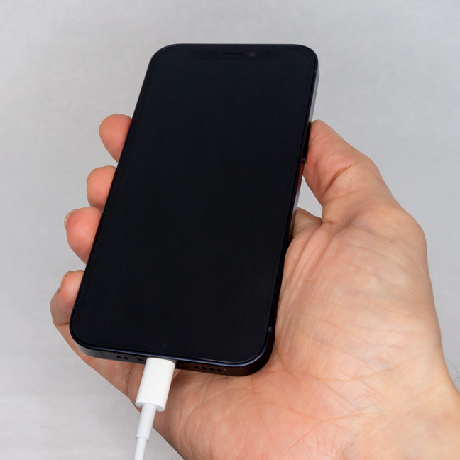 Start charging your iPhone, and it will power on