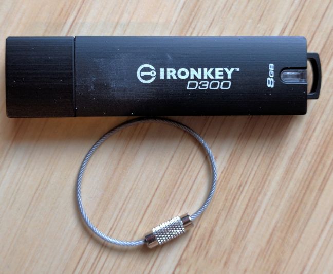 IronKey D300, Kingston, USB, memory, stick, encrypted, drive